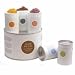 Flor de Sal de Luxe Set mit je 50g veredelter Sorten Natural, Rosa, Mediterranea, Aceituna ...