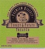 1 lb. Medium Treatco Turkey Potato Biscuits 5 Bags