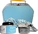 Hanukah Travel Gift Set - sugar scrub & candle - Jack Frost (peppermint)