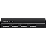 Belkin AC Powered Ultra-Slim Series 4-Port USB 2.0 Hub (F4U040v)