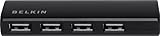 Belkin AC Powered Ultra-Slim Series 4-Port USB 2.0 Hub (F4U040v)