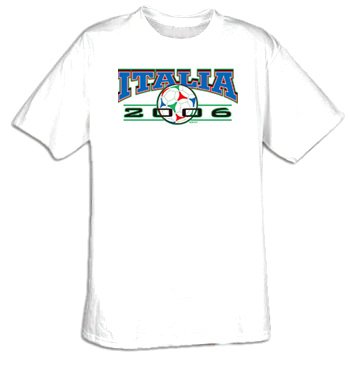 Italia Italy World Cup Champions 2006 T-shirt