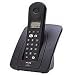 Philips Kala 6121 Telefon schnurlos digital 10Nummern LCD 12/192Stunden schwarz