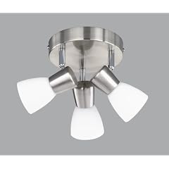 Trio Halogen Rondell  Nickel matt Glas opal matt � 25 cm Glas � 6 cm