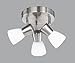 Trio Halogen Rondell  Nickel matt Glas opal matt Ø 25 cm Glas Ø 6 cm