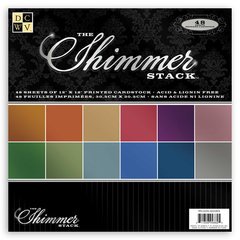 DCWV 12 Inch x12 Inch Shimmer Premium Stack Value 