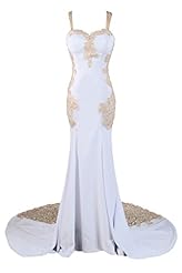 Lace Applique Mermaid Evening Dress/Prom Dress 
