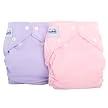 FUZZIBUNZ Reusable Diapers in Lavender/Pink- Medium