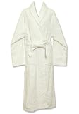 Turkish Shawl Terrycloth White Robe