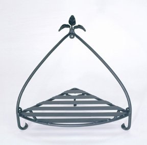 Wrought Iron Corner Shelf