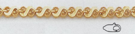 31MSB5057BL 14kt 7 Fancy Diamond Cut Bracelet DC3707