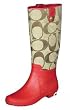 Coach Polly Signature Rubber Rain Boots