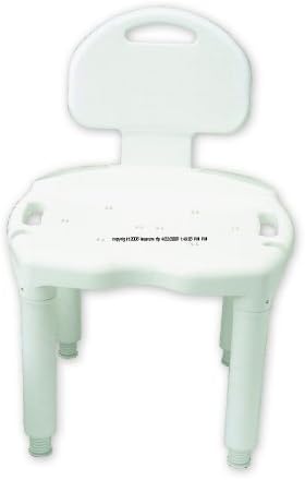 Universal Bath Bench Case of 3 Bath Bench with Back APEX/CAREX HEALTHCARE CEXB671OO (Case)