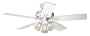 Hunter Fan 20526  52" Regalia, White