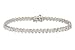 Jewelry : 2 Carat Diamond 10K White Gold Tennis Bracelet