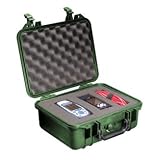 Pelican 1400 Small Watertight Case Black L X W X H : 12 X 9.062 X 5.187