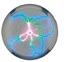 Disque Plasma 23cm Multicouleur
