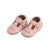 Freshly Picked Blush Mary Jane Soft Sole Leather Baby Moccasins,2 Infant M