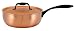 BEKA White Heat Collection Range 1001 Copper 1-3/4-Quart Chef's Pan with Lid