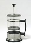 Stainless Steel 28 Oz. Glass Coffee or Tea Press