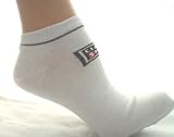 SIX PAIRS MENS BIG FOOT WHITE TRAINER SOCKS  SIZE  11 - 14