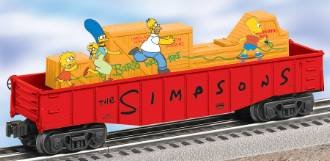 Lionel O Gauge Simpsons Animated Gondola 6-26802
