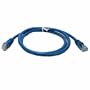 7 FT CAT5e 350MHZ UTP Patch Cord, RJ45Cable Blue Color