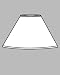 Shade 19inch Conic Light Brwn by Hubbardton Forge-251955