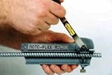 RF-120B Roto-Flex Extended Range BX/MC Armored Cable Stripper for Aluminum Flex from 3/8 to 3/4 Trade Size by Seatek