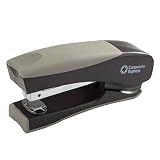 Desktop Stapler, Compact, uses Half Strip Staples, 155D, Gray Black CEB61023
