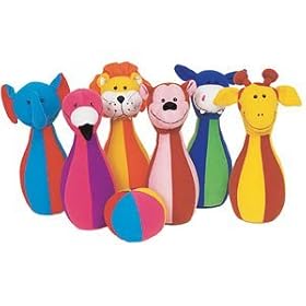 Discovery Animal Friends Plush Bowling Set by 