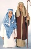 Child Medium 8-10 Brown/Tan - Child Joseph Costume - Great Nativity, Holiday or Shepherd Costume!