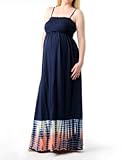 Motherhood Maternity: Spaghetti Strap Smocked Maternity Maxi Dress