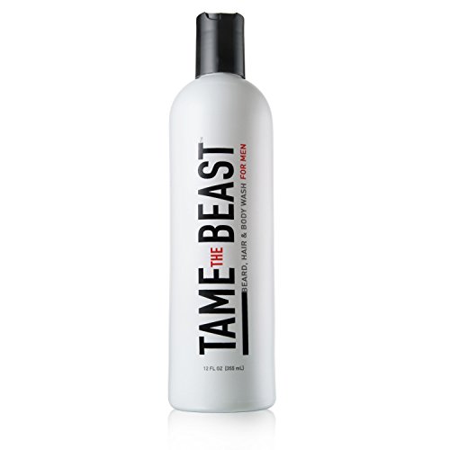 Tame the beast beard, hair & body wash for men, 12 oz.