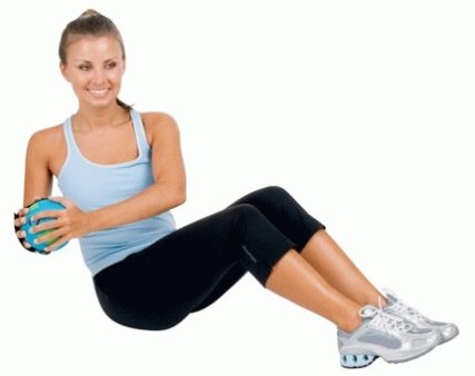 AeroMat Power Yoga / Pilates Weight Ball 2 - 6 lb