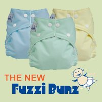 Buy 12pack FuzziBunz Perfect Size Diapers - Gender Neutral Colors MEDIUM by FuzziBunz