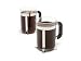 La Cafetiere Classic Midi Cups, Set of 2, Chrome