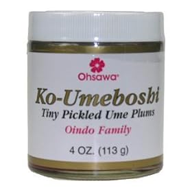 Oindo Ko-Ume (Tiny Umeboshi Plums) - Ohsawa -4oz