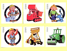 Bob the Builder Tattoos 144 per pack