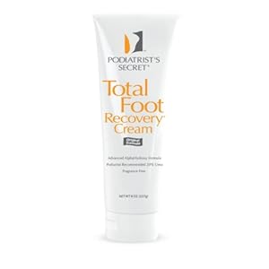 Podiatrist's Secret Total Foot Recovery Cream Original Formula, 8 oz.