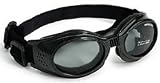 Large ILS Doggles, Black Frame with Smoke Lens