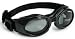 Large ILS Doggles, Black Frame with Smoke Lens