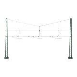 Marklin HO Catenary Cross Span Assembly for 3 Tracks by Marklin