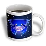 Cute Astrology Cancer Zodiac Sign Blue Crab - 11oz Mug