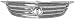 03-05 TOYOTA COROLLA GRILLE, Assy, All Chrome, For USA Built Cars (2003 03 2004 04 2005 05) T070109C Performance