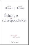 Echanges et correspondances