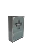 31MT4yY1VfL SL160 in XL DESIGN Medizinschrank Arzneischrank Edelstahl GLAS