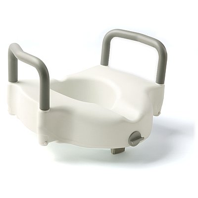HealthPersonalCare: Invacare Clamp On Raised Toilet Seat with Arms