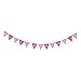 Imported HAPPY BIRTHDAY Hollow Out Felt Flags Bunting Garland Banner Party Decor Pink RS.210.00