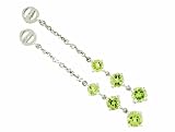 Ladies 2.00ct Peridot Earring Jackets